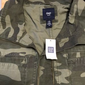 Brand New GAP Camo Jacket